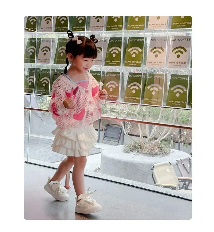 Mädchen Sportschuhe chinesischen Stil Kinder Freizeit schuhe mit süßen Blumen Herbst neue Mädchen Prinzessin Schuhe mit niedlichen Band Schleife – Detail 4