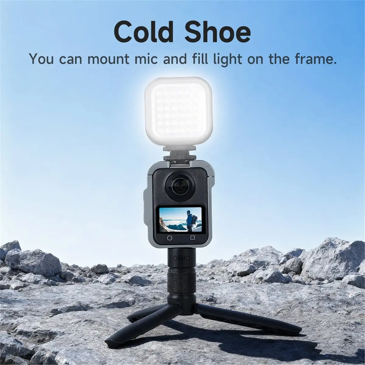 Protective Frame Expansion for 360 II Camera Accessories Horizontal Vertical Cold Boot Cage