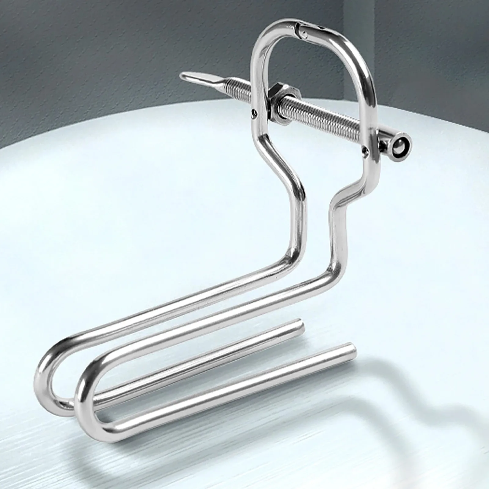 Metal Speculum Women Backyard Development Male Extreme Anal Adult Anal Dilator SM Manual Adjustment Anal Extender Sex Toys - Image 5