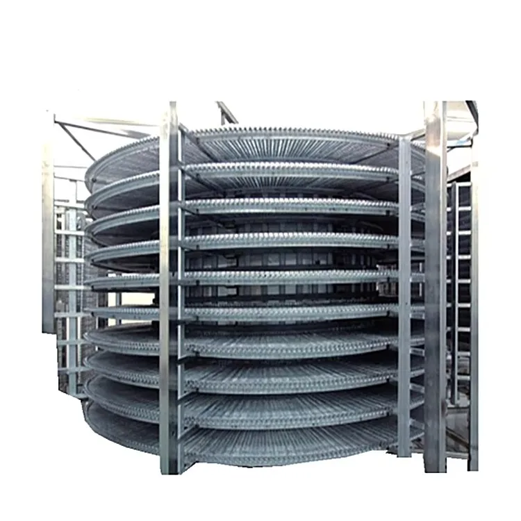 Self Stacking Spiral Freezer/cooler Chain Spiral Freezer for Industry