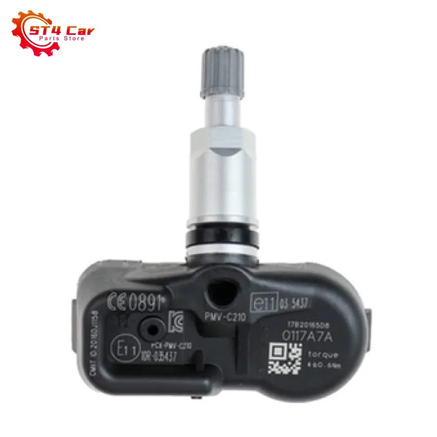 4PCS/1PC PMV-C210 433MHZ Tire Pressure Monitor Sensor 433MHz For TOYOTA Avensis Auris RAV4 Yaris Verso