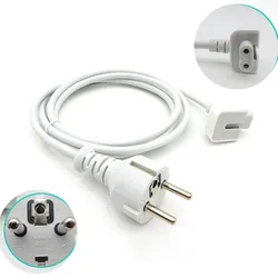 1.8M AC Power Adapter EU Europe Plug Extension Cable for Mac MacBook Pro Air Laptop for IPAD IPHONE Charger Cord Type