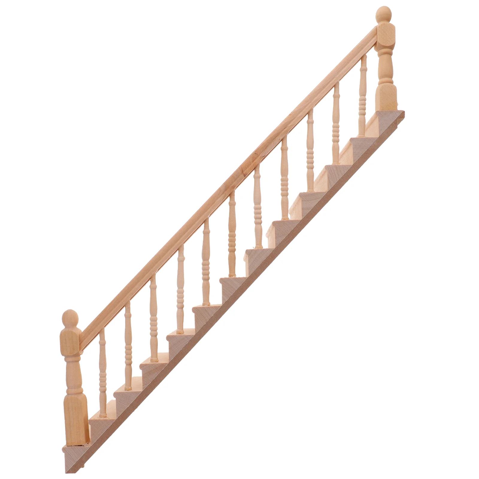 Handrail Stairs Ladder Toy House Miniature Staircase for 1/12 Scale Accessories