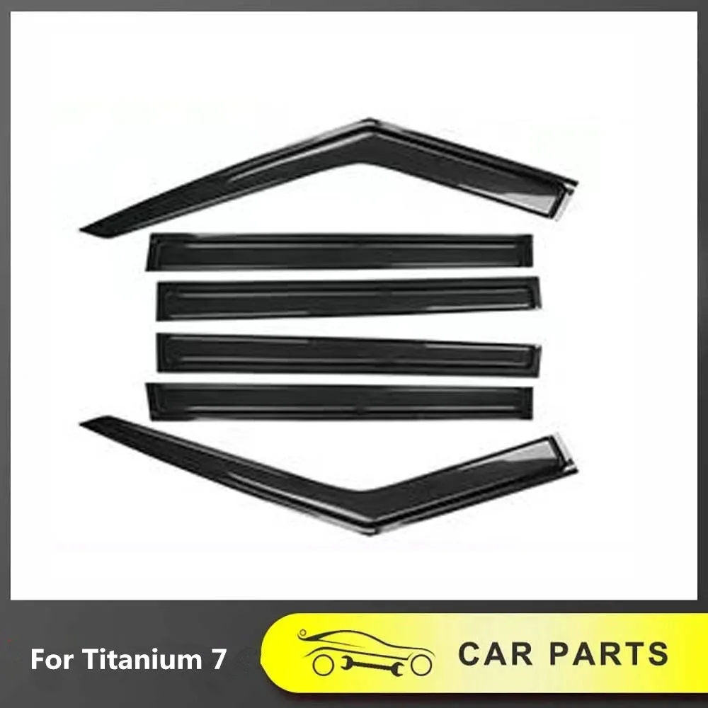 

Fit For Equation Leopard Titanium 7 Rain and Rain Shield Special Widening and Thickening Modification Window Glass Barrier