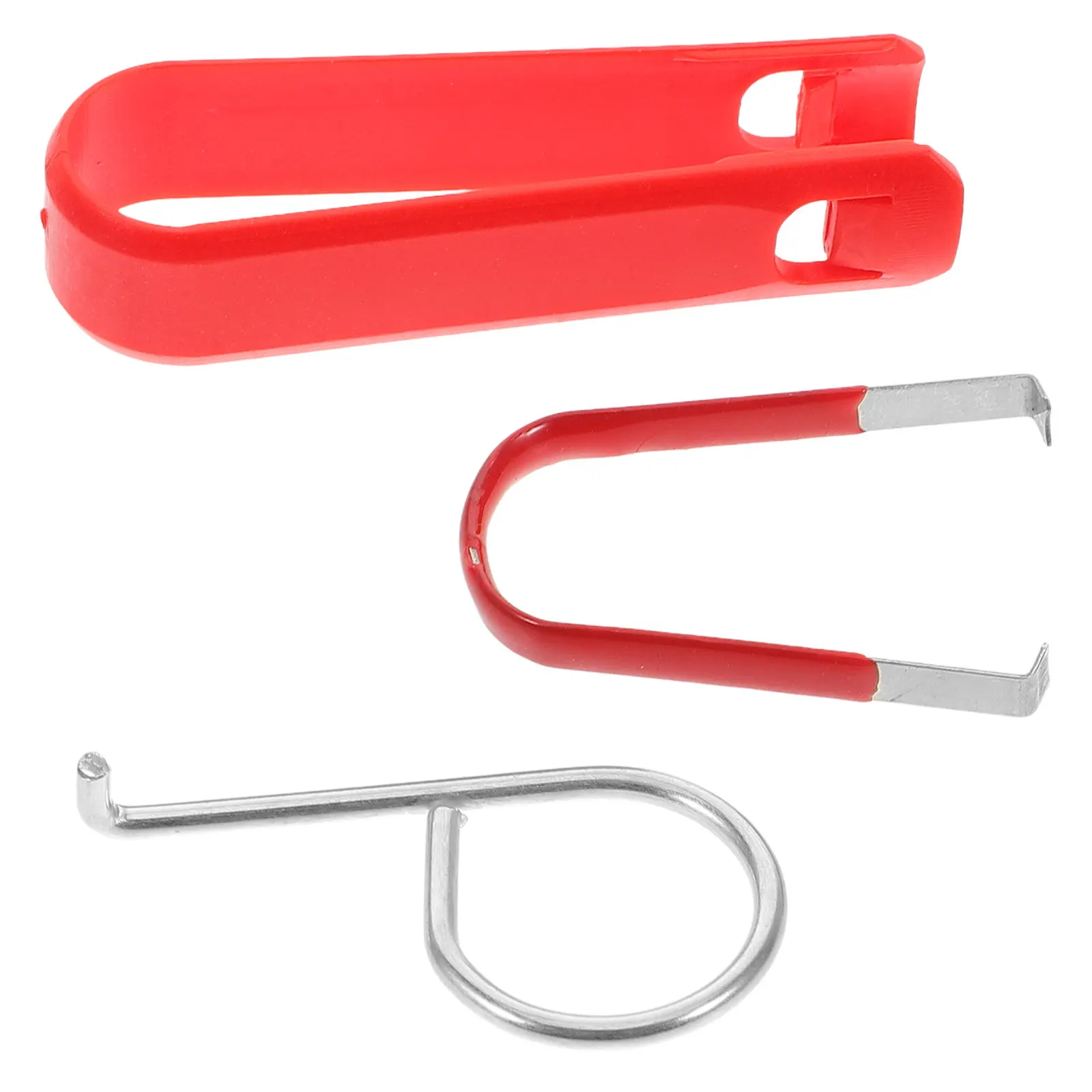 3Pcs Metal Tire Screw Cap Removal Tool Wheel Lug Hook Set Universal Car Lightweight Strong