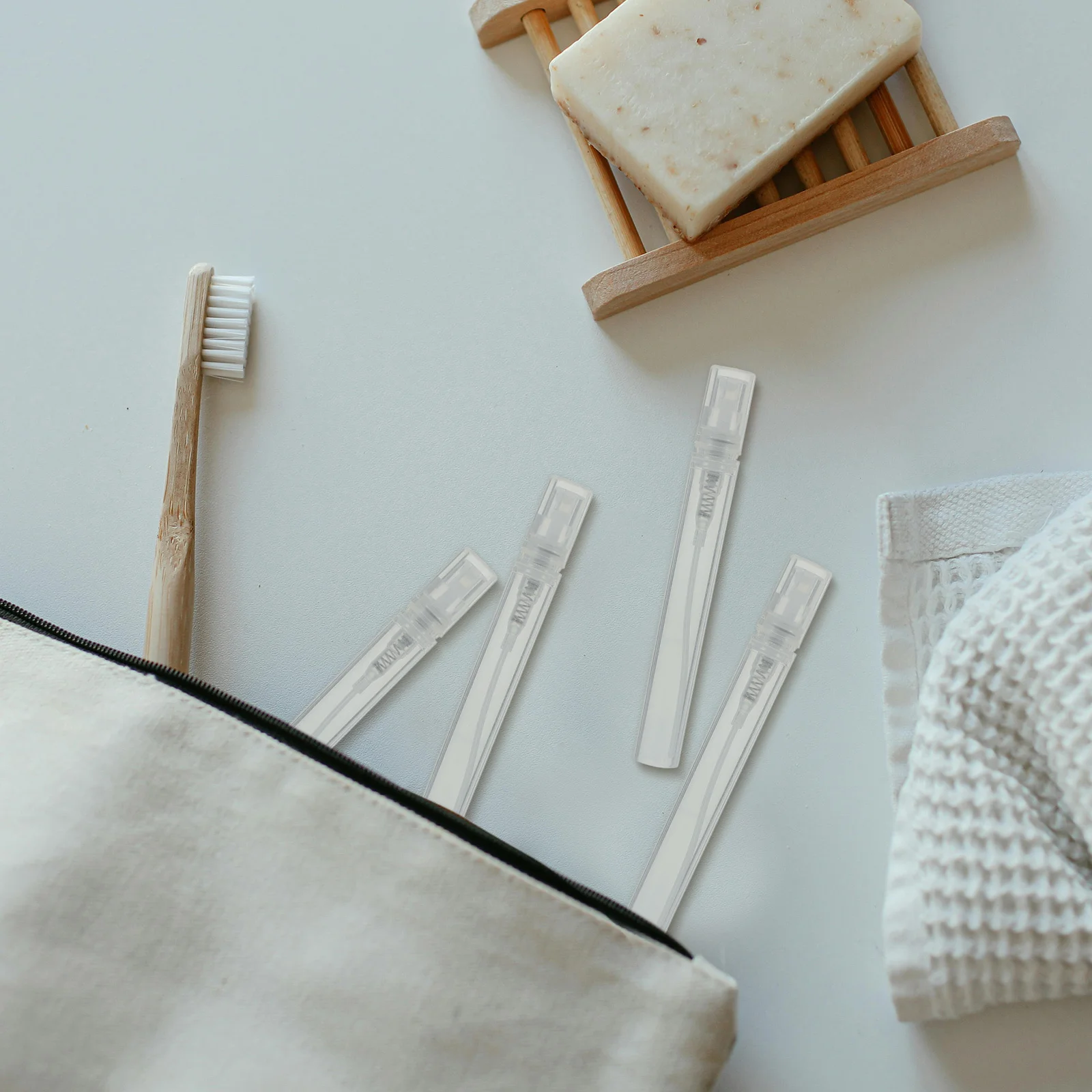 

15Pcs 5Ml Perfume Spray Bottles Small Reusable Portable Transfer Containers for Body Mist Sample Carrier Leak Proof