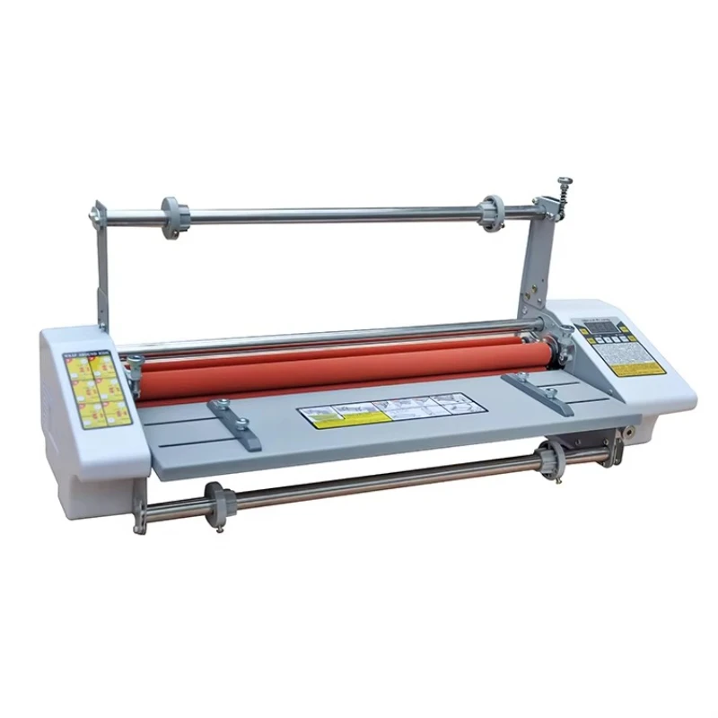 

High quality size hot and cold laminating paper photo file paper adjustable speed laminating machine