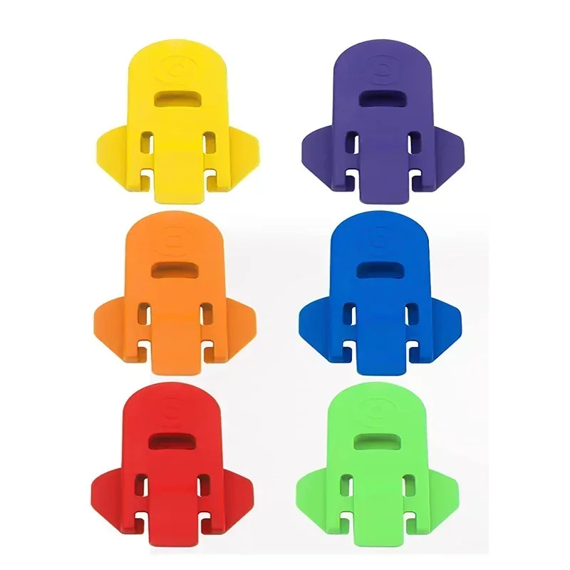 

6PCS Pack Easy Can Opener Plastic Beverage Drink Barricade Cover Random Color Easy To Use Kitchen Tools