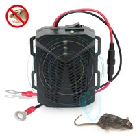 12V Car Rat Rodent Ultrasonic Repellent Marten Shock Vehicle Chases Mice Moles Repeller Engine Compartment Pest Control