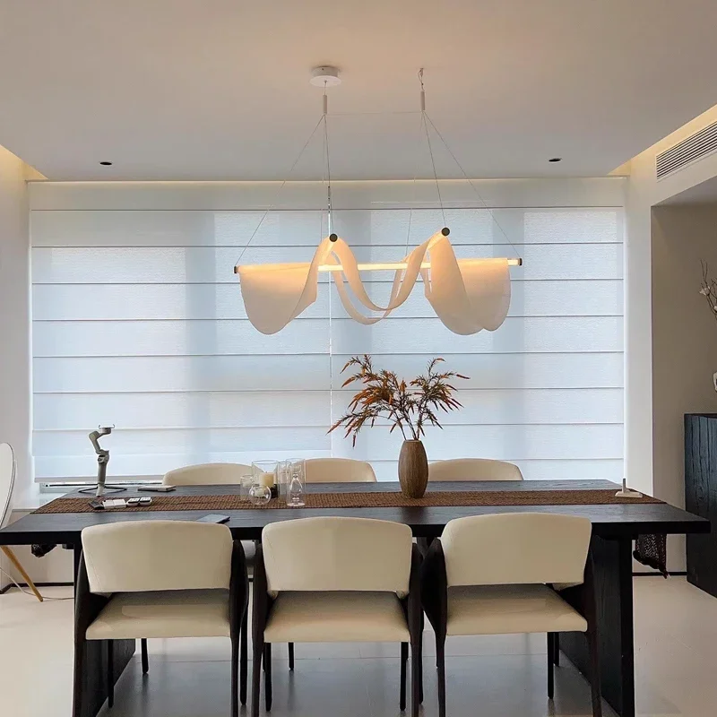 

Minimalist Wabi Sabi Pendant Light Living Dining Room Island Bar Ceiling Chandelier Home Restaurant Hanging Lamp Fixture