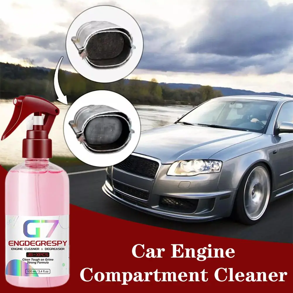 

Car Engine Bay Cleaner Powerful Decontamination Deep Degreasing Cleaning Product For Engine Compartment Cleaner 100/250/500 T7Z6