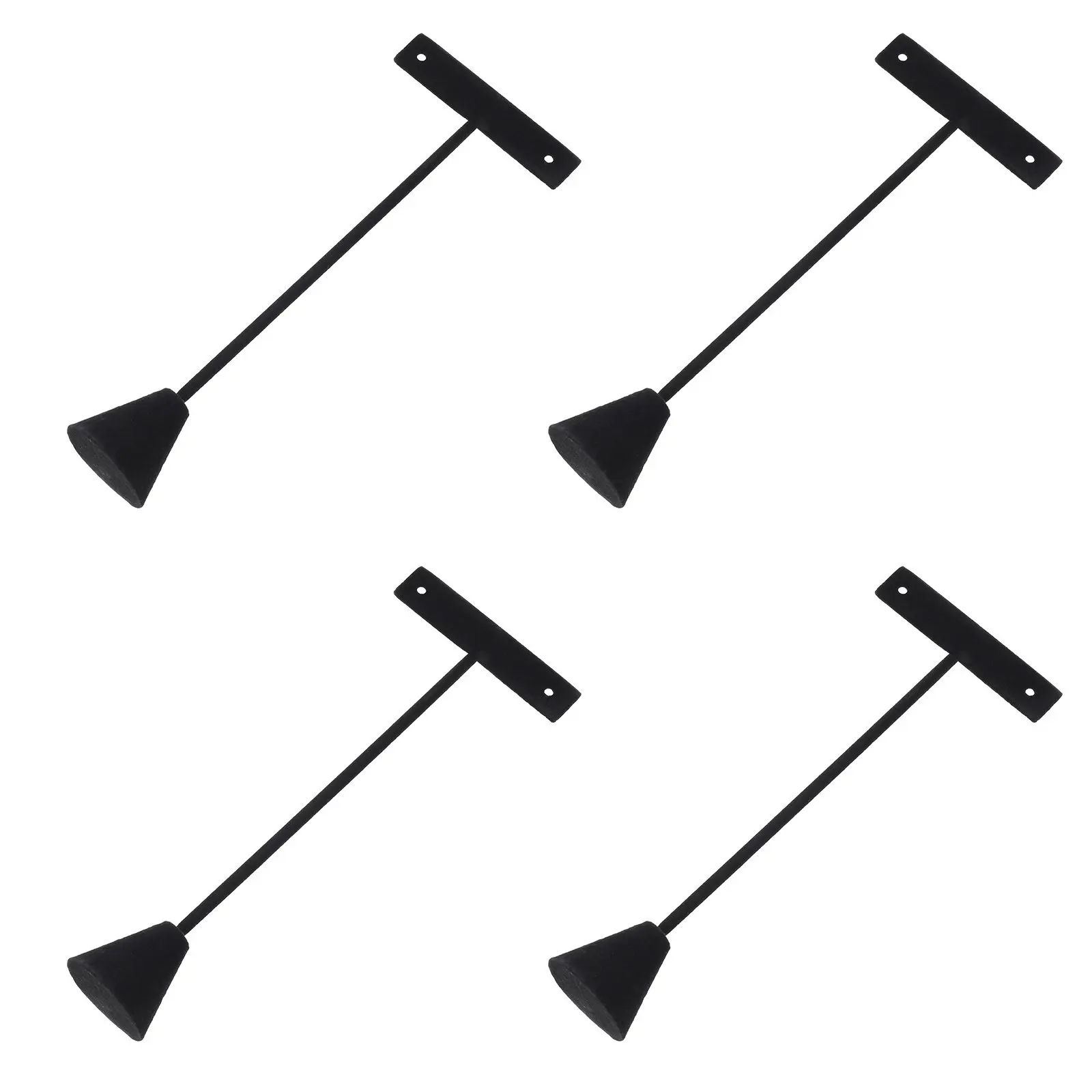 

4Pcs Premium Earring Display Rack Set for Ear Studs Jewelry Organizer Desktop Shop Home Decorative Stand Earrings Holder