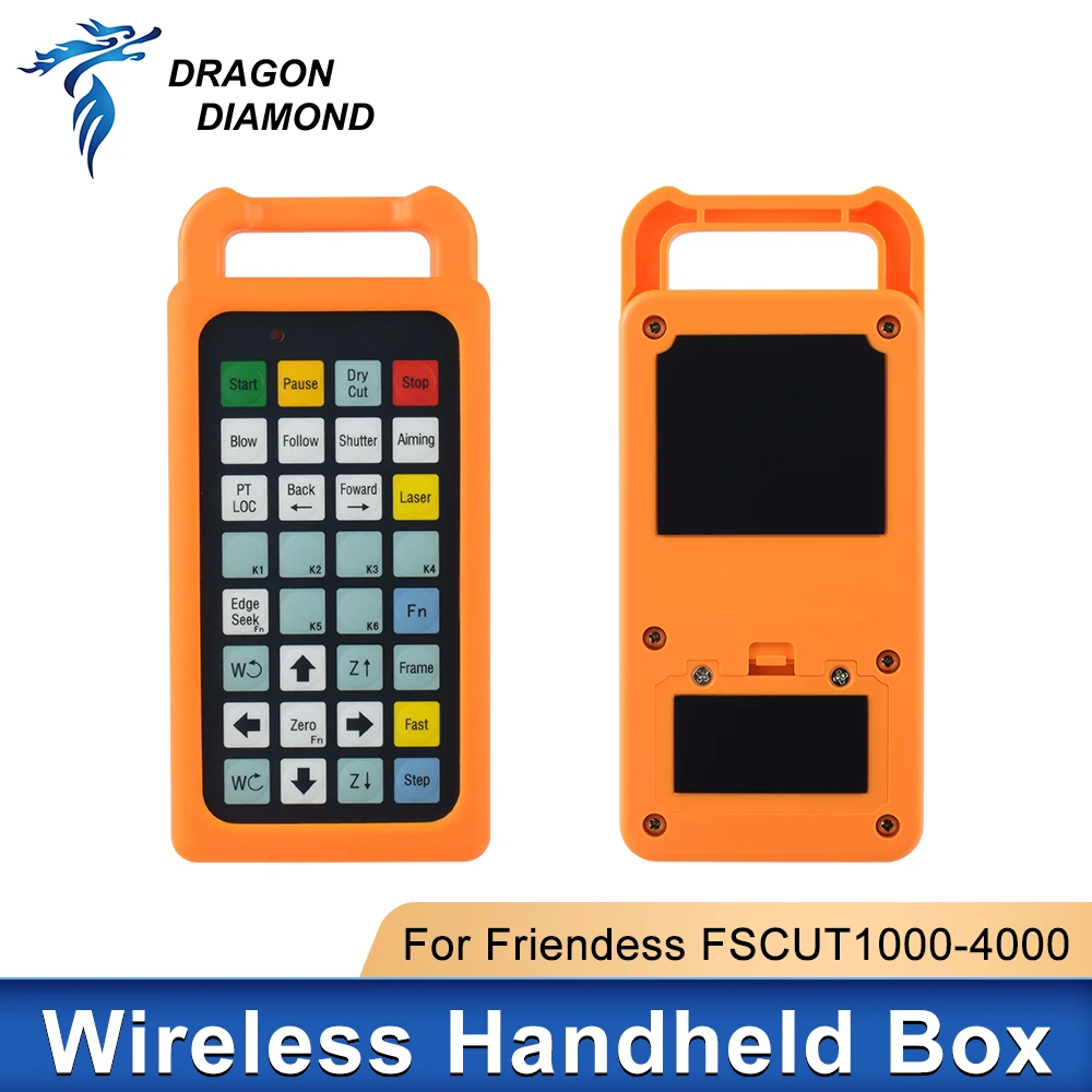 1PC Original FSCUT 1000/2000/3000/4000 Wireless Remote Controller Handheld Box Friendess Cypcut for Laser Metal Cutting Machine