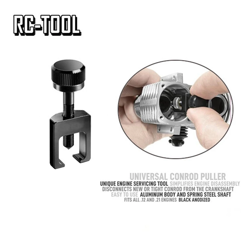 Universal Conrod Puller Remover Tool Fit All Standard 12 And 21 Engines For 1/8 1/10 Nitro Engine