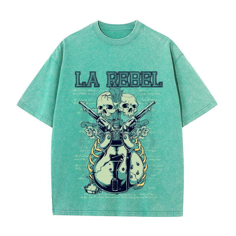 Personalized T-shirt Skull Women Pulovers Unisex Ladies Tops Y2k Clothes Short Sleeve Tee Vintage Clothing Harajuku Fashion Top