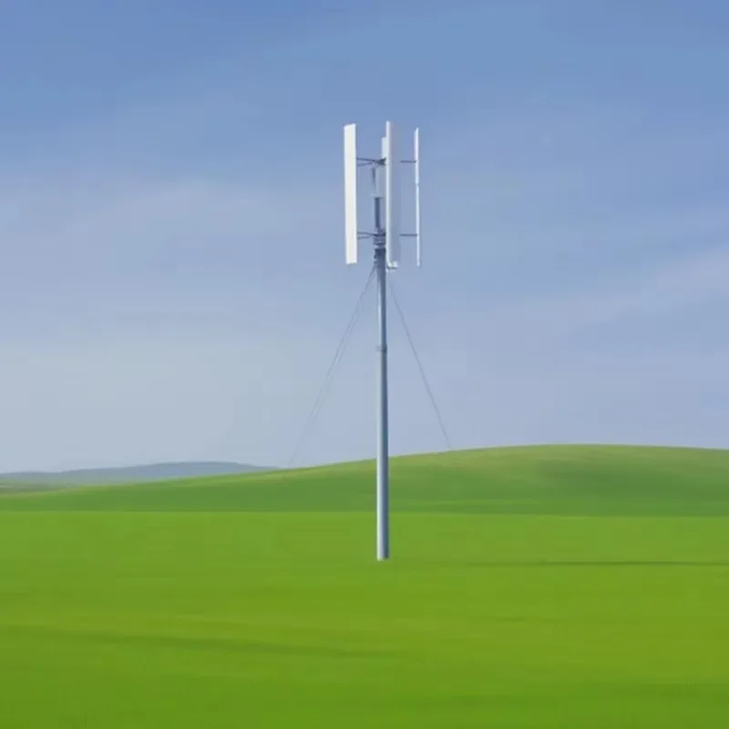 

Lightweight Portable Easy-install H Type Typhoon-resistant 300w Vertical Axis Wind Turbine