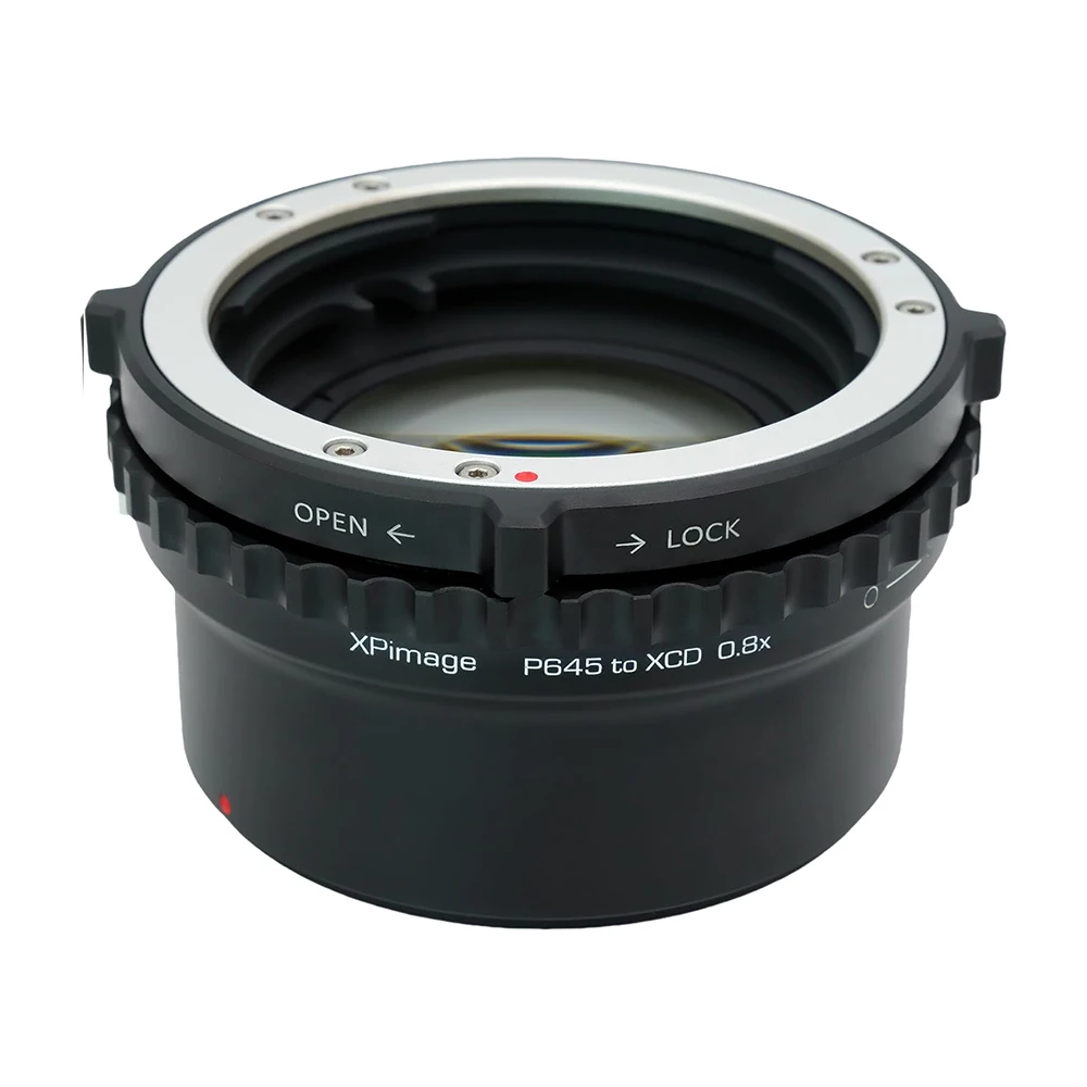 

XPIMAGE P645 to XCD 0.8x Focal Reducer Lens Adapter for Pentax P645 Mount Lens to HasselBlad X1D X1DII X2D X2DII