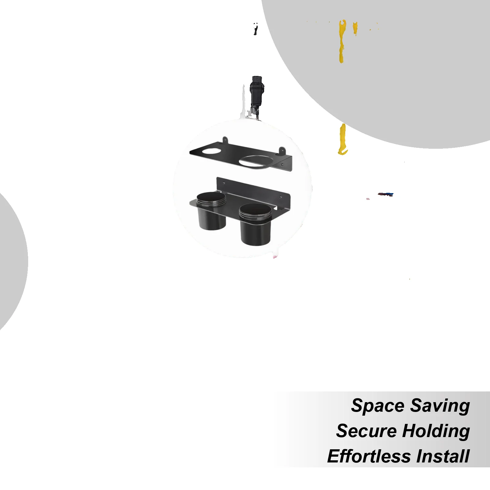 

Держатель масляной воронки, 2 шт., автомобильная стойка для воронки охлаждающей жидкости, настенное крепление, органайзер для кемпинга, навеса, прицепа, дома, кухни, отдыха, гаража