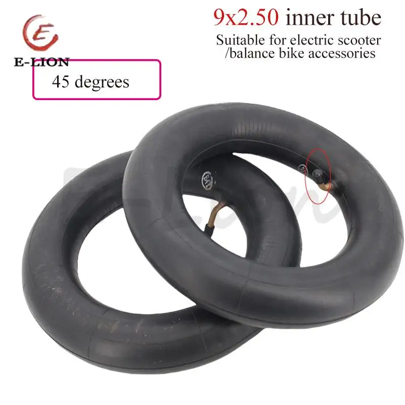 

Лидер продаж, 9-дюймовая внутренняя трубка 9x2,50 для мотоцикла, скутера, складной велосипед, электрическая/газовая шина для скутера (для 85/65-6,5 шин)