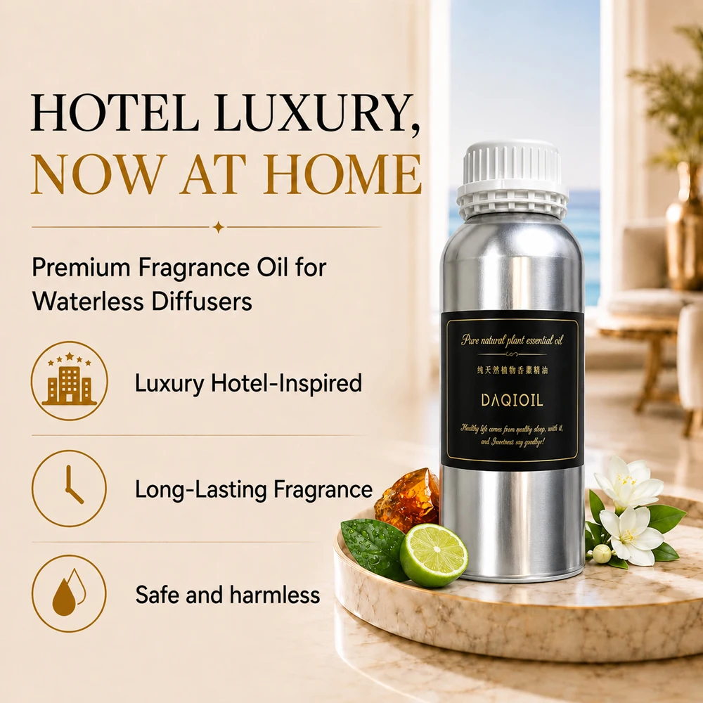 Large‑Capacity 500ml Aroma Scent Liquid Natural Plant Fragrance Oil For Home Indoor Diffuser Humidifier Living Room Air Scenting