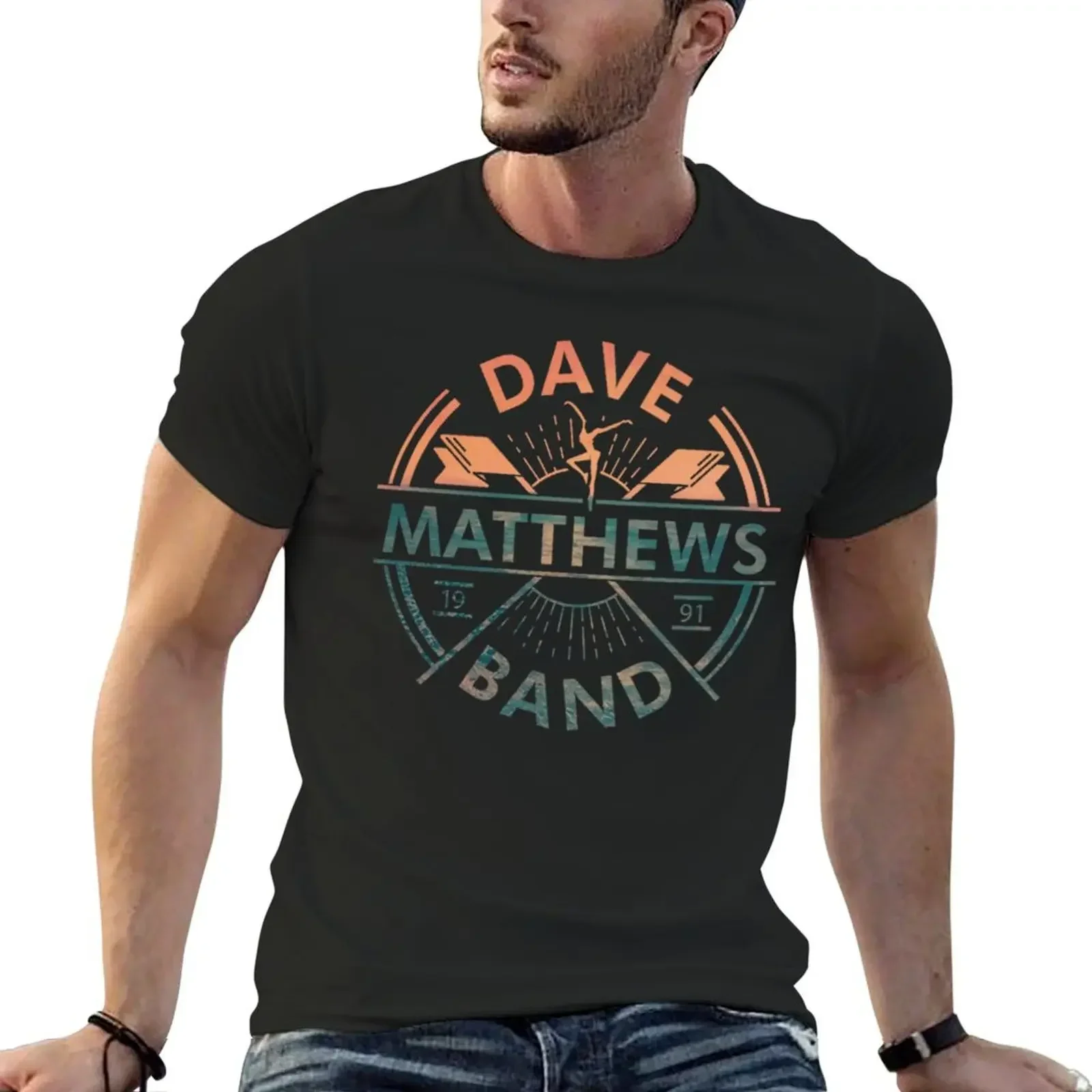 

Dave Matthews Band T-Shirt plus sizes man clothes rapper graphic tees sweat designer t shirt men