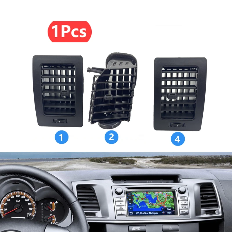 Ruili225 556500K010 55660 0K010 556800K110 556700K080 air vent outlet For Toyota HILUX VIGO 2005-2013 Dashboard Air Vent Panel