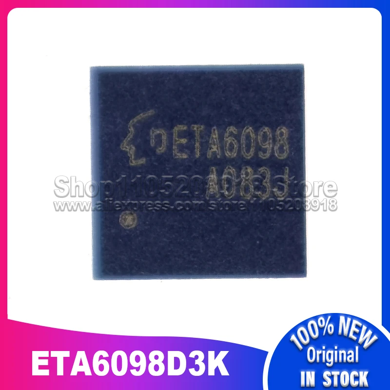

5 ~ 50 шт./лот ETA6098D3K ETA6098 DFN10 100% новый оригинальный запас