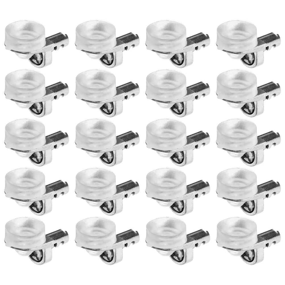 

20pcs Glass Shelf Support Pegs Cabinet Shelf Pins For Kitchen Bathroom Office L-Shaped Bracket Replacement Pegs