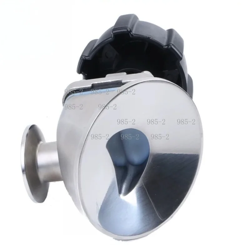Sanitary 316L Tank Bottom Discharge Valve, Quick-Connect Elbow Diaphragm Valve for Bio Pharmaceutical High Temp