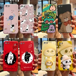 For iPhone 5 5s SE Case Cute Rabbit Panda Cover Soft Silicone Phone Case For iPhone SE 2020 2022 iPhone5 iPhoneSE Fundas Bumper