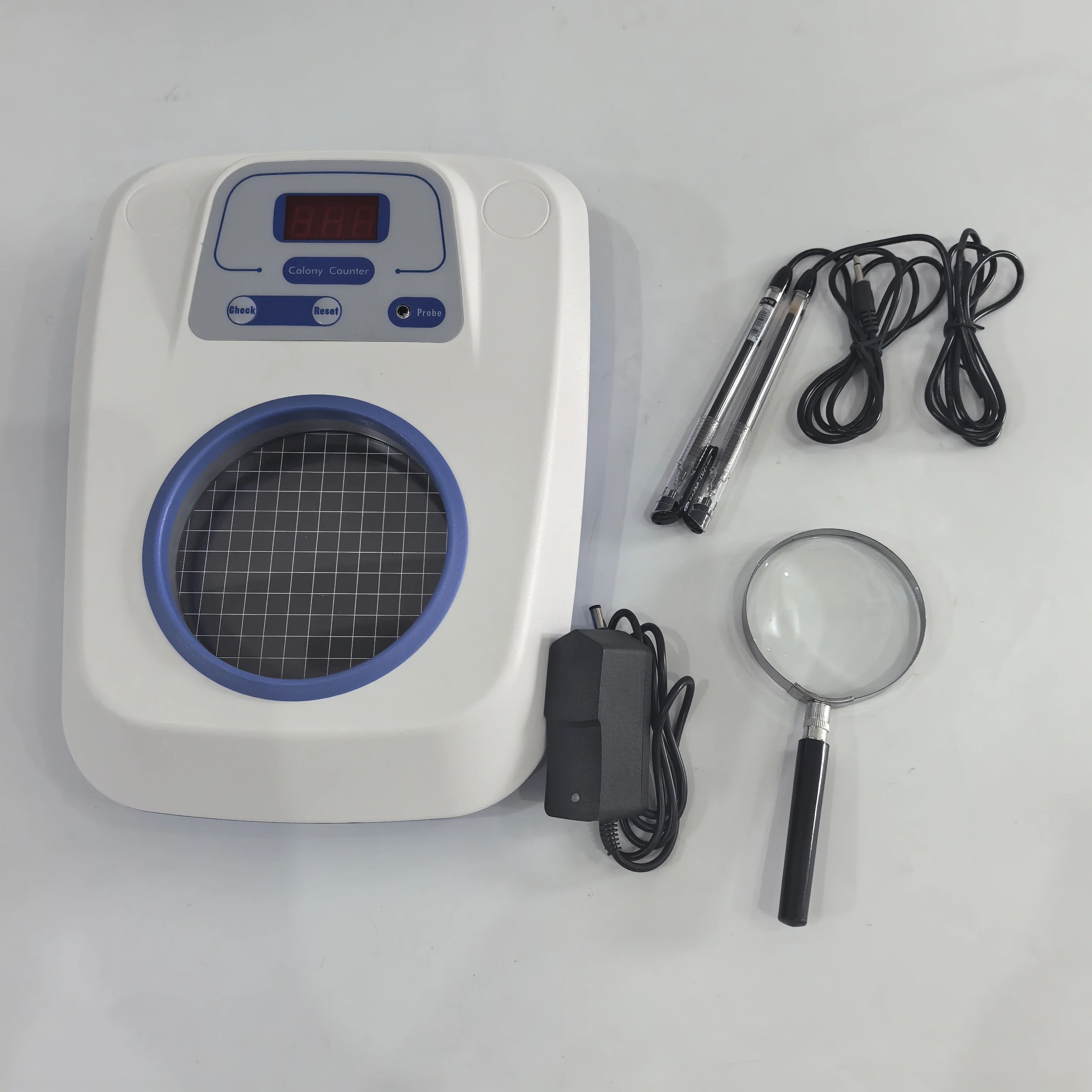 XK97-A Automatic Digital Bacteria Colony Counter 110V/220V Bacterial Quantity Measuring Instrument Lab