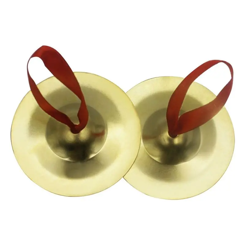 

AED2-Finger Cymbals Belly Dancing Finger Dancing Finger Zills Finger Musical Instrument For Dancer Party Pair