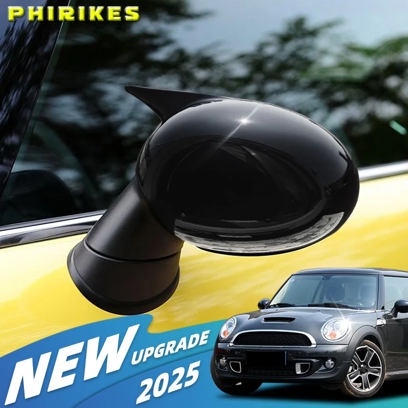 Couvercle de rétroviseur latéral, capuchon d'aile, garniture extérieure pour BMW Mini Cooper R55 R56 R57 R58 R59 R61