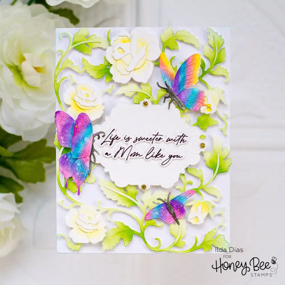 كوخ الأزهار فسيفساء الربيع دائما للأبد الزنجبيل المعادن قطع يموت سيليكون Stamps سكرابوكينغ Stencil ألبوم صور بطاقة DIY بها بنفسك #5