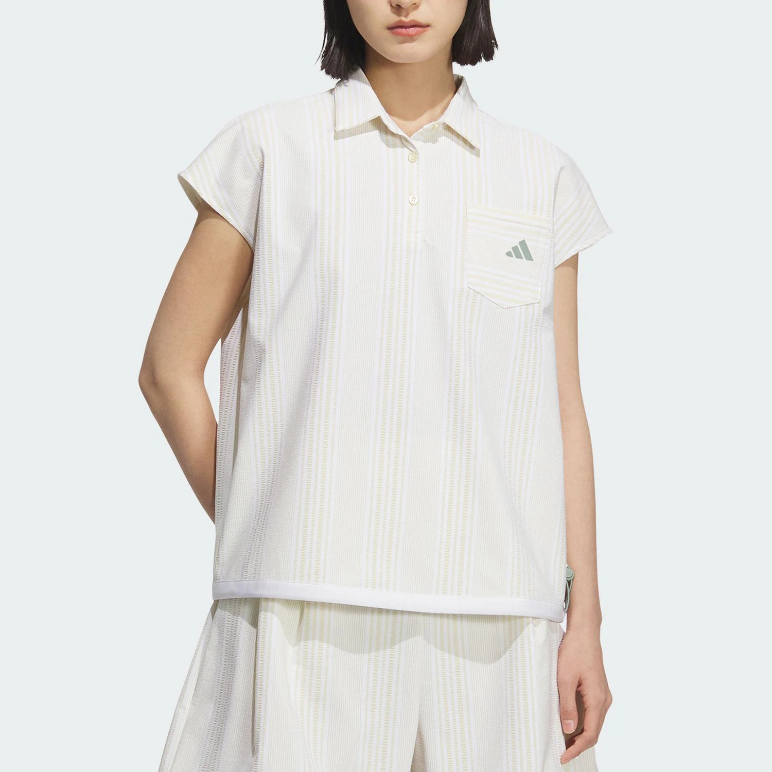 

Adidas Authentic Summer Style Women's Golf Sports Breathable POLO Shirt JF4578