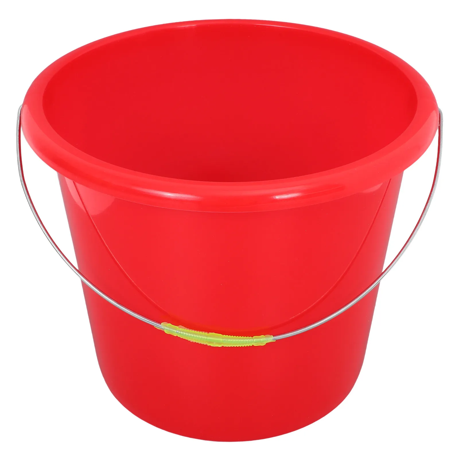 Heavy Duty Water Bucket with Handle Large Volume Plastic Pail for Garden Household Pet Farming Tasks Versatile Utility Cleaning