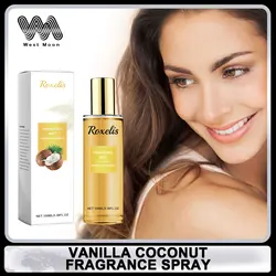 Vanilla Coconut Perfume Long Lasting Floral Fragrance Attract Love Perfume Spray Flirting Seduction Fresh Pheromone Body Spray ﻿