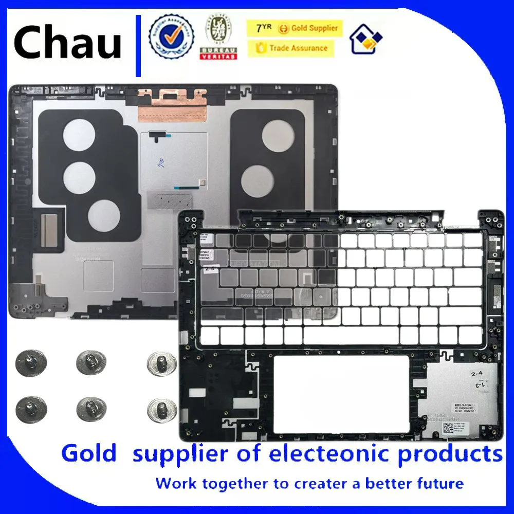 

New For Chau Pro 13 Plus PB13255 PB13250 2-in-1 Laptop LCD Back Cover 0NCM53 0PT9H7/Upper Case Palmrest Cover 0KTWYF 0C8J5X