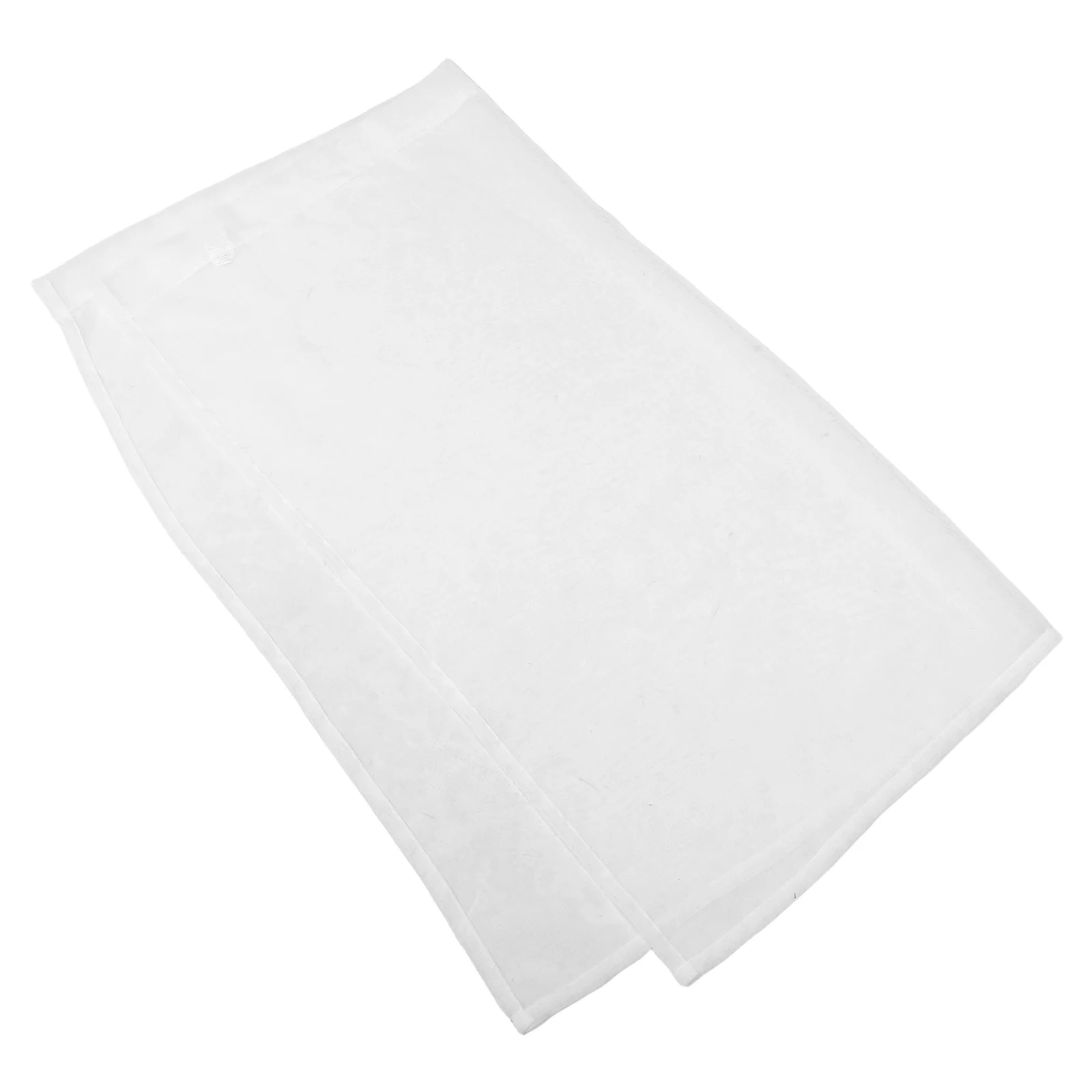 

White Sheer Curtains Short Length Light Filtering Privacy Sheer Drapes for Bedroom Living Room Kitchen Bathroom