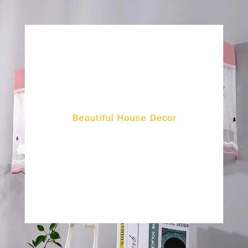 ~1PC Air Conditioner Dust Cover Anti-dust Wall Mounted Protector Washable AC Covers Home Textil Protective Bag