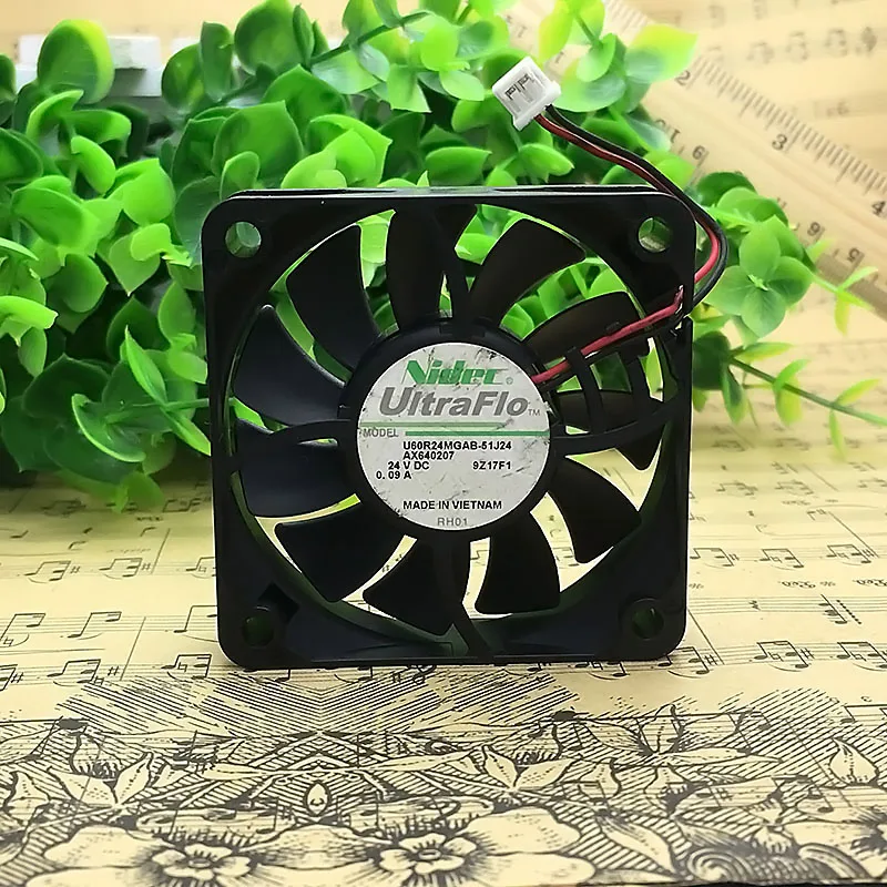 

ОРИГИНАЛЬНЫЙ U60R24MGAB-51J24 AX640207 24 В 0,09 А 6015 60*60*15 мм НОВЫЙ ОХЛАЖДАЮЩИЙ ВЕНТИЛЯТОР РАДИАТОР