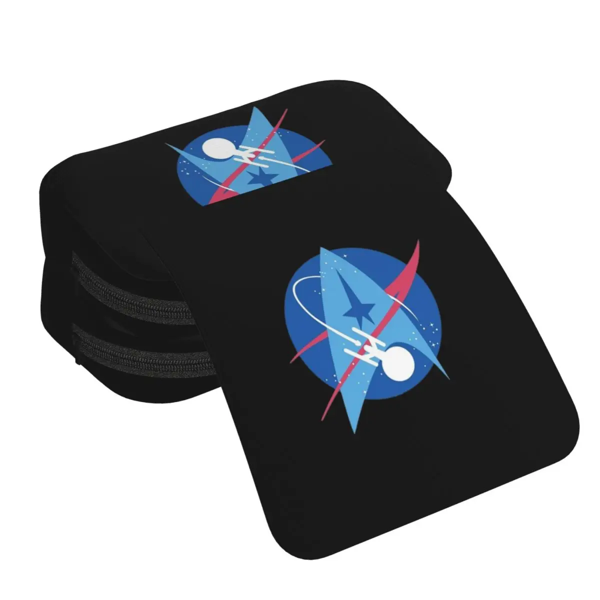 Star Treks Science Fiction TV Series Pencil Case for Kids School Pen Box Pencil Bag Stationery Supplies Pen Holder Bag