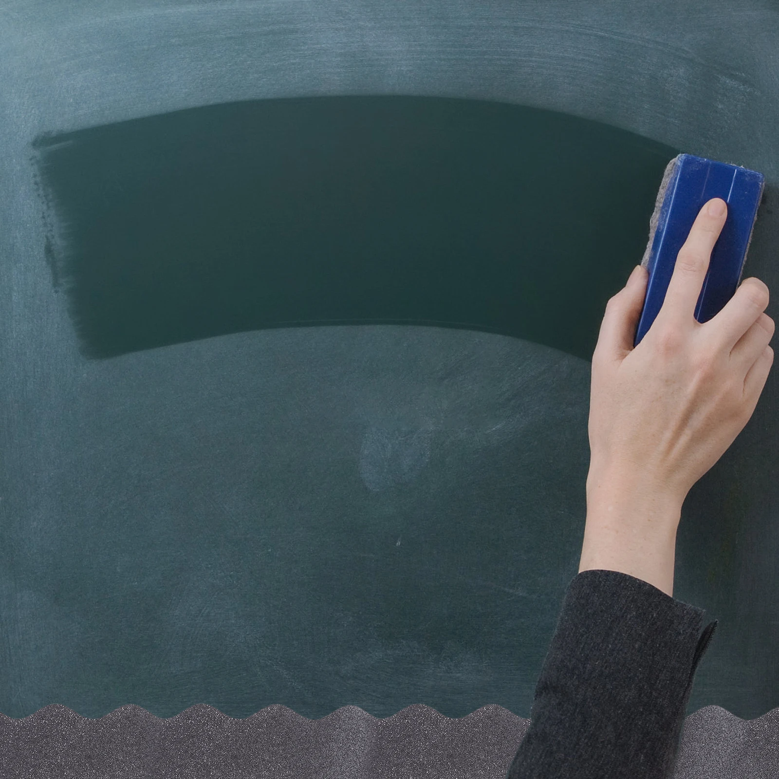 

1pcs 1 Roll Glitter Blackboard Decal Replaceable Bulletin Board Trim Stylish Paper Decorative Border Stickers Classroom Bulletin