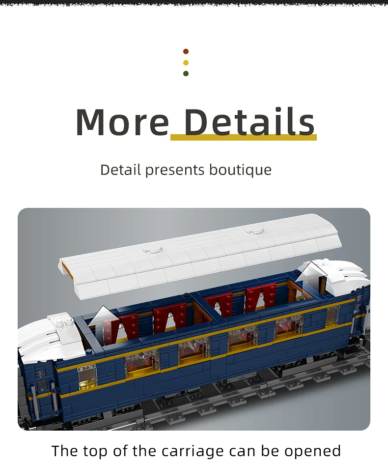 MOULD KING 12007 Remote Control Train The Motorized BR18 201 German Express Train Model Bricks Building Blocks Kid Birthday Gift