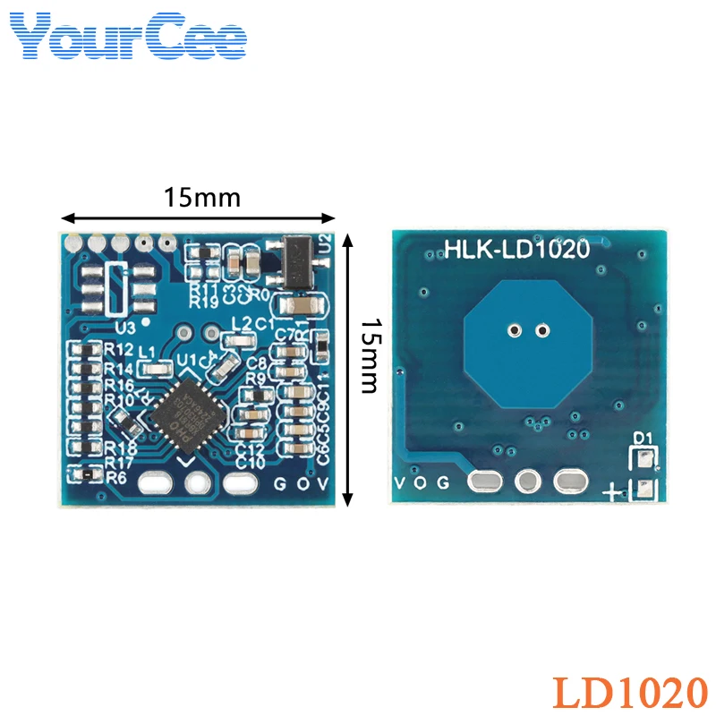 LD1030 LD1020 LD1010 10G Smart Human Presence Sensing Radar Module Intelligent Human Microwave Induction Radar Module