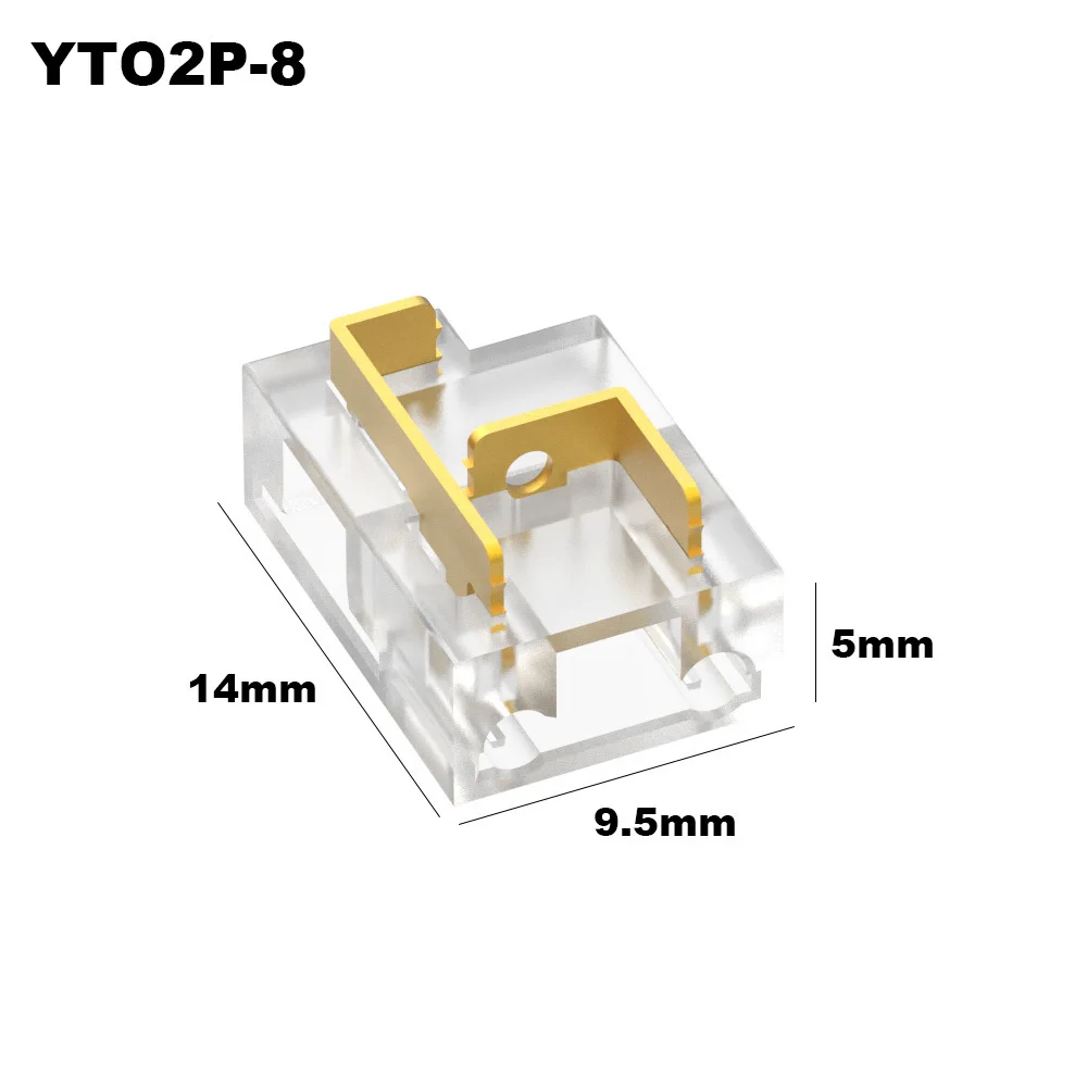 Mini LED Wire Connectors 12 In 1 Compatible With COB And SMD LED Light Strip Multifunctional 2 Pin For 8mm 10mm Terminal Blocks