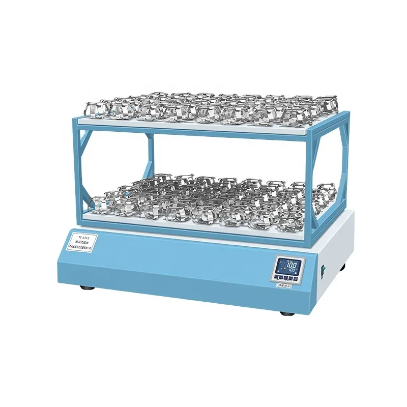 

2000ml*32pcs Eco Double Layer Large Capacity Lab Flask Shaker Rotary Oscillator Orbital Shaker with 1000ml*70pcs Clamps