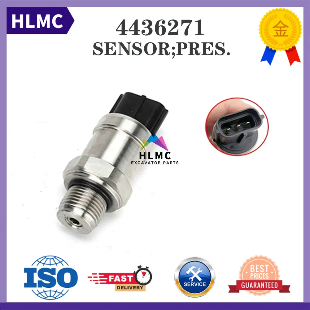 EX200-2 EX200-3 EX200-5 ZAX200 KM11 Excavator Hydraulic Pump Pressure Sensor Switch 4436271