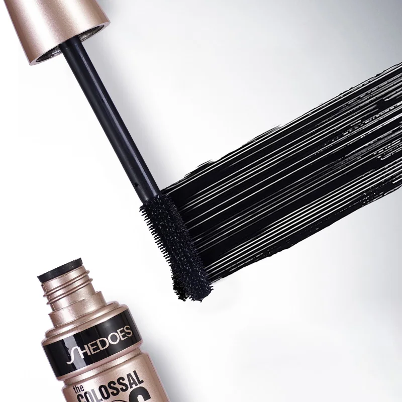 SHEDOES Mascara noir - Longue durée imperméable, ne se décolore pas, ne tache pas, adapté aux débutants