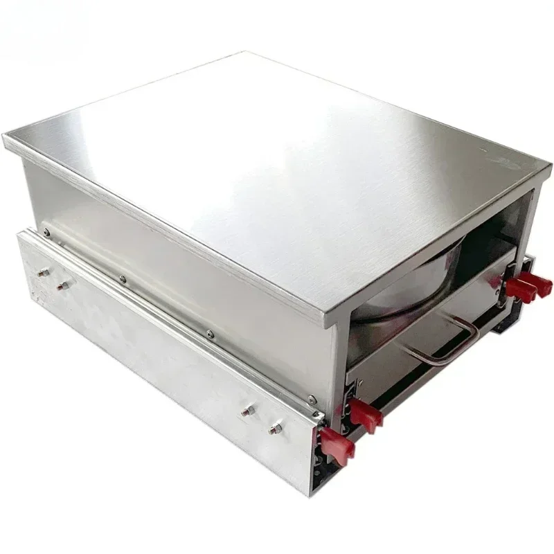 Hot SalesSafety And Health Trailer Extractable Gas Stove With Storage Table External Kitchen Liquefied Petroleum